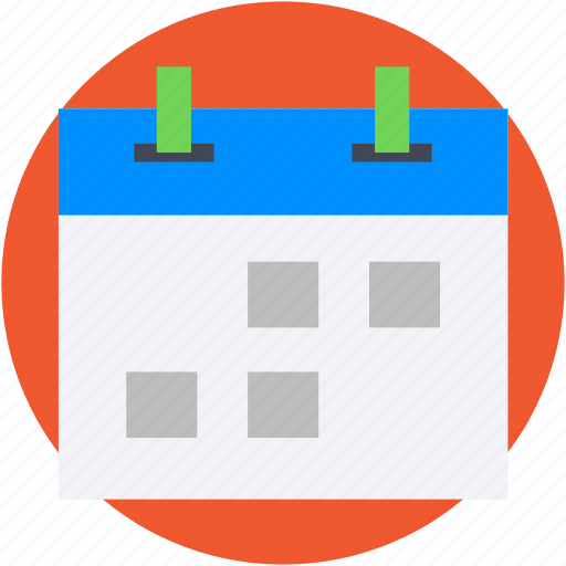 Calendar, schedule, timeframe, wall calendar, yearbook icon - Download on Iconfinder