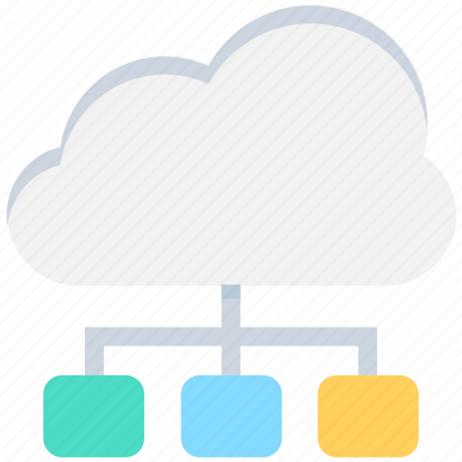 Cloud computing, cloud network, cloud sharing, cyberspace, social media icon - Download on Iconfinder