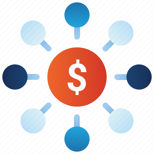 Investment, charges, costs, dollar, money, outlay, part icon - Download on Iconfinder