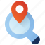 local, seo, location, magnifying, glass, pin, search, internet, navigation, place, gps 