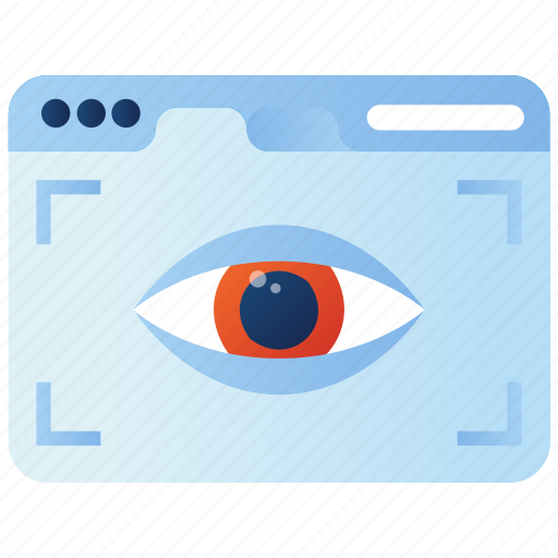 Web, visibility, eye, monitoring, seo, retina, internet icon - Download on Iconfinder