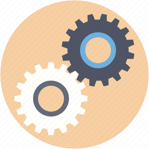Cog wheels, cogs, gears, options, setting icon - Download on Iconfinder