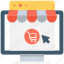 buy online, cart, kiosk, online shopping, shopping cart 