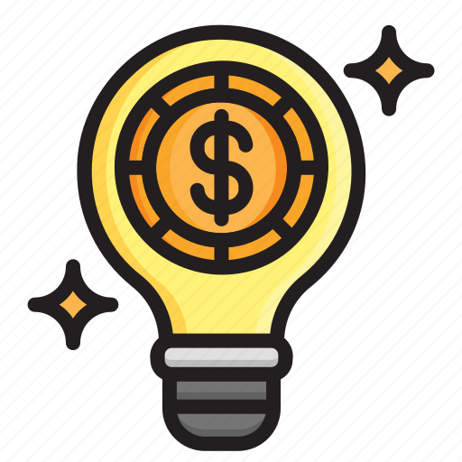 Money, idea, marketing, graph, dollar, coint, gold icon - Download on Iconfinder