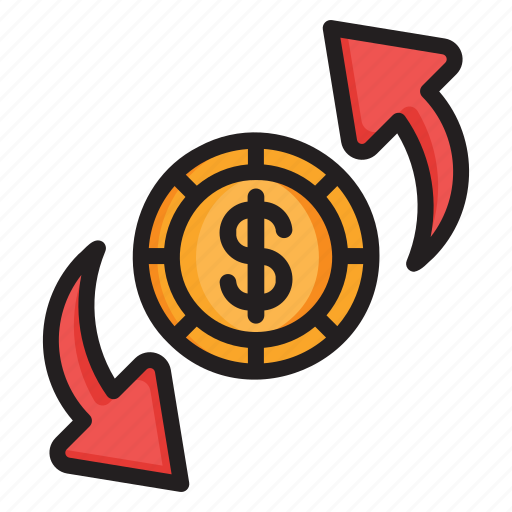 Money, switch, marketing, graph, dollar, coint, gold icon - Download on Iconfinder