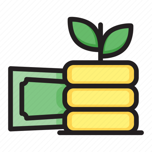 Money, tree, marketing, graph, dollar, coint, gold icon - Download on Iconfinder