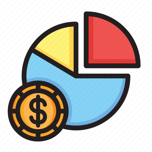 Pie, chart, money, marketing, graph, dollar, coint icon - Download on Iconfinder