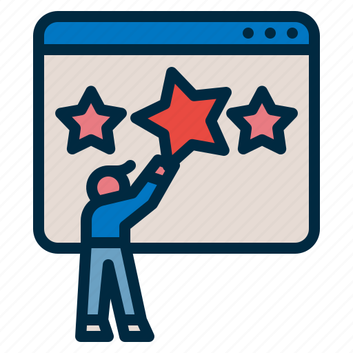 Rating, star, influencer, review, comment icon - Download on Iconfinder