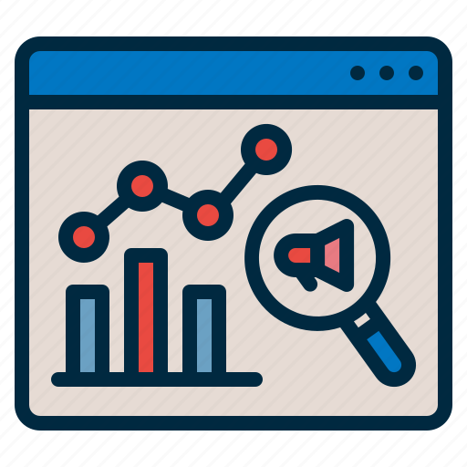 Research, monitoring, search, magnifying, glass icon - Download on Iconfinder