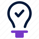 idea, light, lamp, electricity, innovation