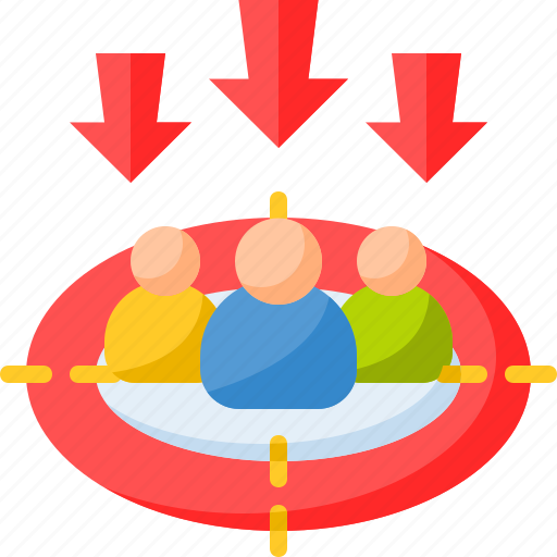 Target audience, customer, audience, aim, user, marketing icon - Download on Iconfinder