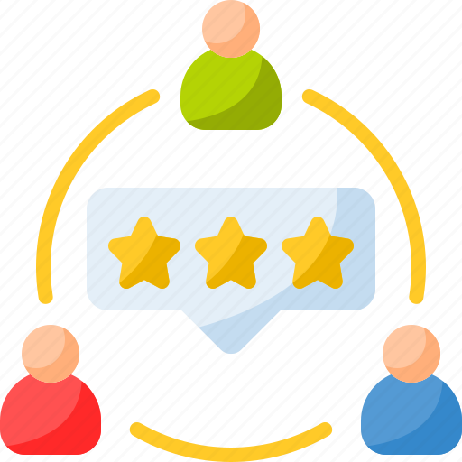 Reviewer, review, customer, feedback, like, star icon - Download on Iconfinder