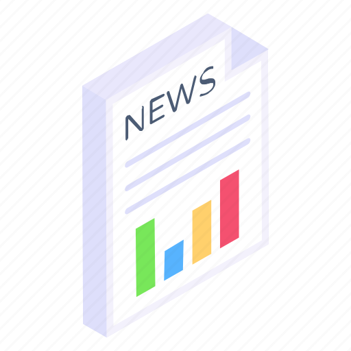 News article, newspaper, business news, gazette, published article icon - Download on Iconfinder