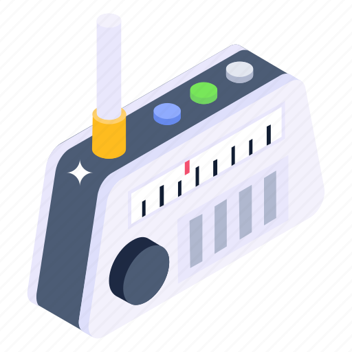 Stereo, radio set, radio, fm radio, device icon - Download on Iconfinder