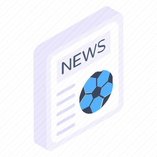 Game news, sports news, entertainment news, newspaper, news article icon - Download on Iconfinder