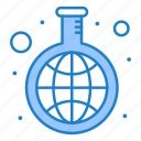 experiment, research, test, globe