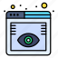 eye, seo, monitoring, web, view, website 