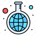 experiment, research, test, globe