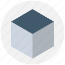 3d cube, cube, design, geometrical, shape