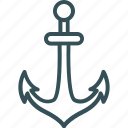 anchor, marine, nautical, port, ship