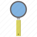 glass, magnifier, find, search, business
