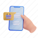 mobile, shopping, buy, phone, device, online, ecommerce, app, communication