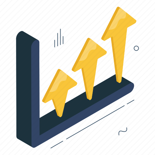 Growth chart, data analytics, infographic, statistics, progress chart icon - Download on Iconfinder