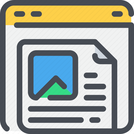 Blog, browser, business, content, marketing icon - Download on Iconfinder