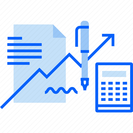 Statistics, calculation, accounting, analytics, analysis, planning, graph icon - Download on Iconfinder