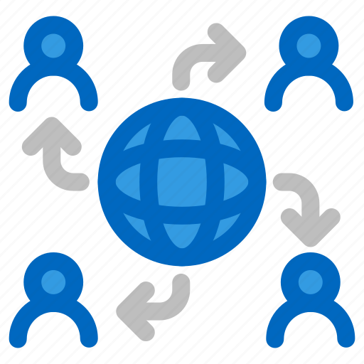 Network, community, social media, internet icon - Download on Iconfinder