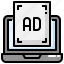 ads, announcer, marketing, advertising, computer 