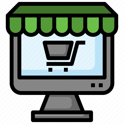 Online, shopping, broswer, shop, computer, web, page icon - Download on Iconfinder