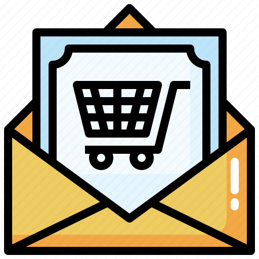 Order, shopping, online, email, envelope, cart icon - Download on Iconfinder