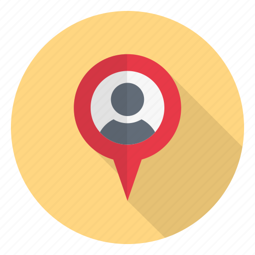 Location, map, pinpoint, profile, user icon - Download on Iconfinder