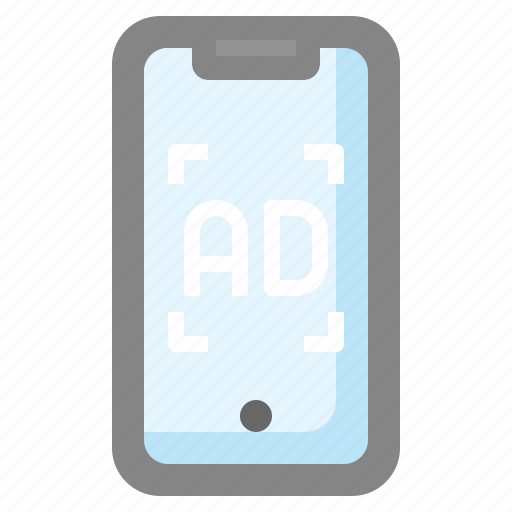 Ads, advertising, smartphone, marketing, announcer icon - Download on Iconfinder