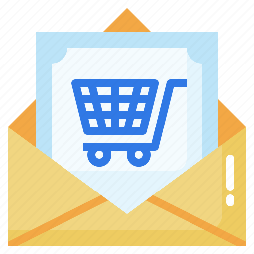 Order, shopping, online, email, envelope, cart icon - Download on Iconfinder