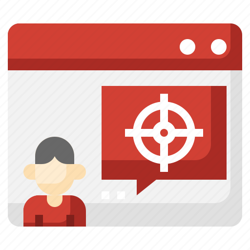 Target, scope, webpage, projec, browser icon - Download on Iconfinder