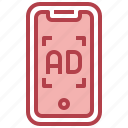 ads, advertising, smartphone, marketing, announcer 