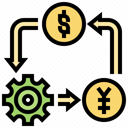 Cashflow, currency, money, session, trading icon - Download on Iconfinder