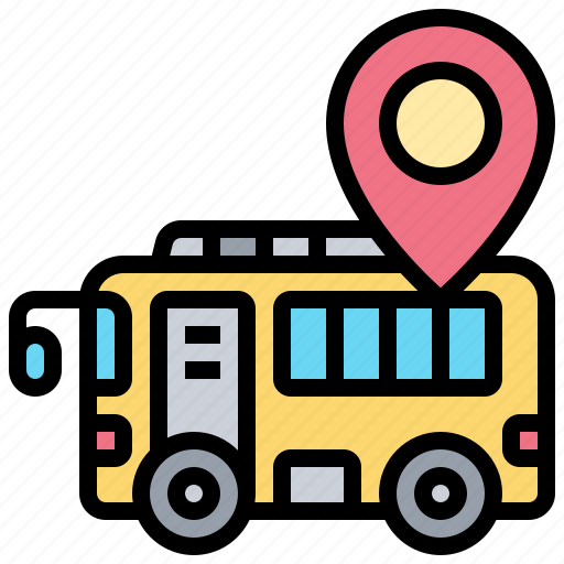 Bus, public, tourist, transportation, travel icon - Download on Iconfinder