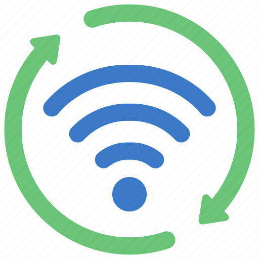Restart, wifi, reset, connection, wireless icon - Download on Iconfinder