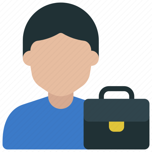 Self, employed, freelance, freelancer, person icon - Download on Iconfinder