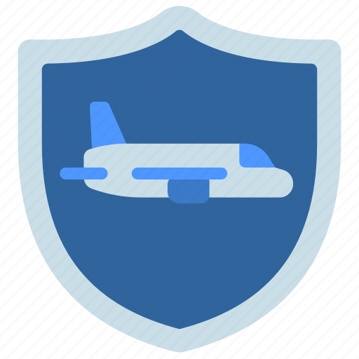 Travel, insurance, insured, shield, travelling icon - Download on Iconfinder