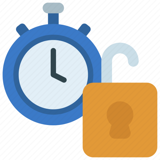 Unlocked, time, unlock, freedom, free icon - Download on Iconfinder