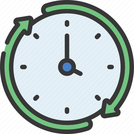 Work, around, the, clock, timer, working icon - Download on Iconfinder