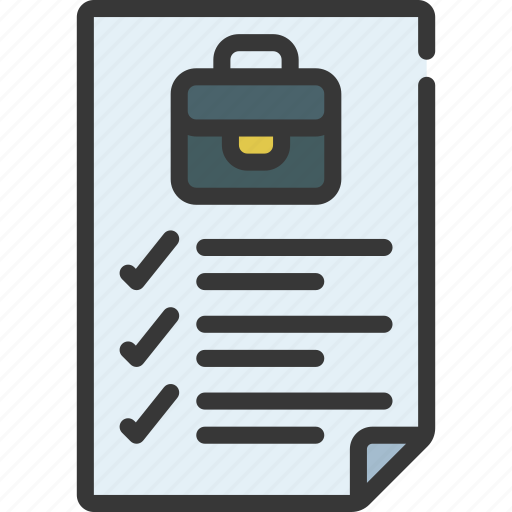 Work, brief, to, do, list, checklist icon - Download on Iconfinder