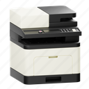 photocopy, machine, print, device, equipment, technology, office, printer, printing 