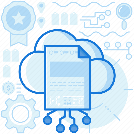Cloud, database, document, network, page, paper, storage icon - Download on Iconfinder