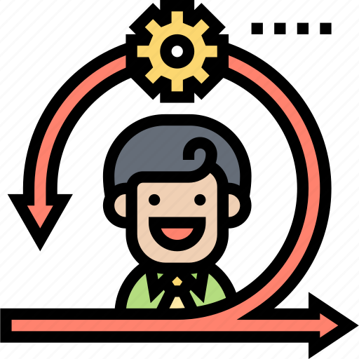 Agile, organizing, methodology, cycle, flexible icon - Download on Iconfinder