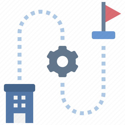 Roadmap, startup, company, business, goal, planning, strategy icon - Download on Iconfinder
